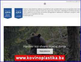 PVC, aluminijumska stolarija, www.kovinoplastika.ba