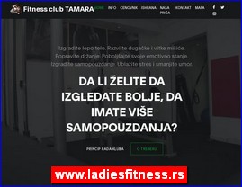Fitnes, fitness centri, teretane, www.ladiesfitness.rs