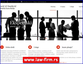 Advokati, advokatske kancelarije, www.law-firm.rs