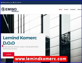 Građevinarstvo, građevinska oprema, građevinski materijal, www.lemindkomerc.com