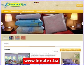 Posteljina, tekstil, www.lenatex.ba
