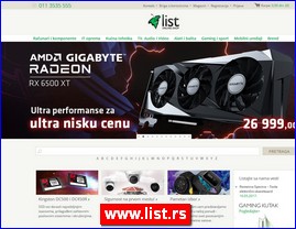 Kompjuteri, raunari, prodaja, www.list.rs