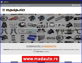 Automobili, servisi, delovi, www.madauto.rs
