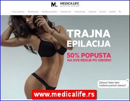 Frizeri, saloni lepote, kozmetiki saloni, www.medicalife.rs