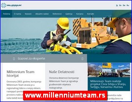 Građevinske firme, Srbija, www.millenniumteam.rs