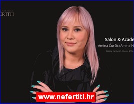 Frizeri, saloni lepote, kozmetiki saloni, www.nefertiti.hr