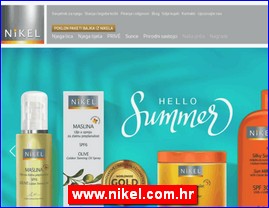 Kozmetika, kozmetiki proizvodi, www.nikel.com.hr