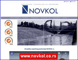 Građevinske firme, Srbija, www.novkol.co.rs