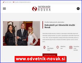 Advokati, advokatske kancelarije, www.odvetnik-novak.si