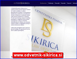 Advokati, advokatske kancelarije, www.odvetnik-sikirica.si