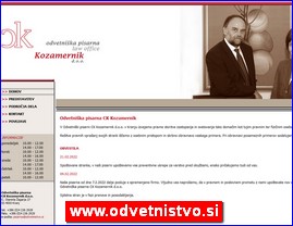 Advokati, advokatske kancelarije, www.odvetnistvo.si