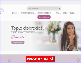 Kozmetika, kozmetiki proizvodi, www.or-ca.si