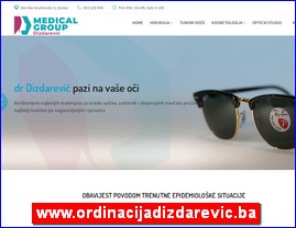 Ordinacije, lekari, bolnice, banje, laboratorije, www.ordinacijadizdarevic.ba