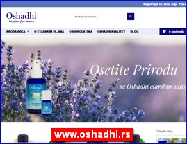 Kozmetika, kozmetiki proizvodi, www.oshadhi.rs