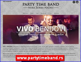 Muziari, bendovi, folk, pop, rok, www.partytimeband.rs