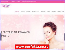 Frizeri, saloni lepote, kozmetiki saloni, www.perfekta.co.rs