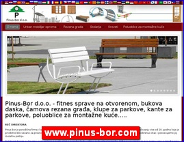 Sportska oprema, www.pinus-bor.com