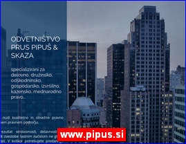 Advokati, advokatske kancelarije, www.pipus.si