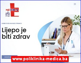 Ordinacije, lekari, bolnice, banje, laboratorije, www.poliklinika-medica.ba