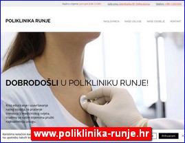 Ordinacije, lekari, bolnice, banje, laboratorije, www.poliklinika-runje.hr