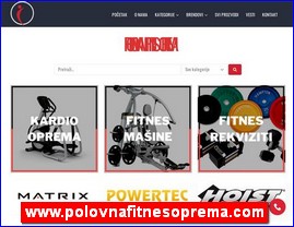 Fitnes, fitness centri, teretane, www.polovnafitnesoprema.com