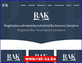 Advokati, advokatske kancelarije, www.rak-sa.ba