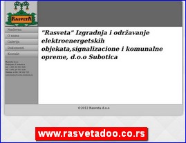 Energetika, elektronika, Vojvodina, www.rasvetadoo.co.rs