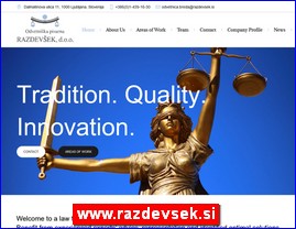 Advokati, advokatske kancelarije, www.razdevsek.si