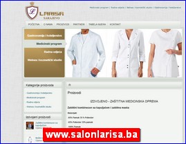Radna odeća, zaštitna odeća, obuća, HTZ oprema, www.salonlarisa.ba