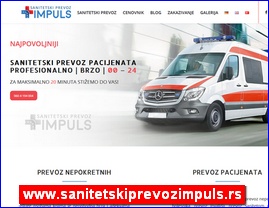 Ordinacije, lekari, bolnice, banje, Srbija, www.sanitetskiprevozimpuls.rs