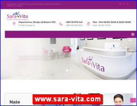 Frizeri, saloni lepote, kozmetiki saloni, www.sara-vita.com