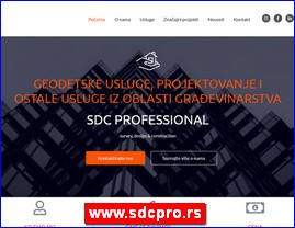 Geometar, geodetske usluge, inenjerska geodezija, projektovanje, SDC Professional, Beograd, www.sdcpro.rs