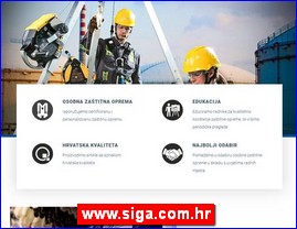Radna odeća, zaštitna odeća, obuća, HTZ oprema, www.siga.com.hr