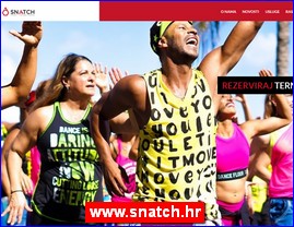 Fitnes, fitness centri, teretane, www.snatch.hr