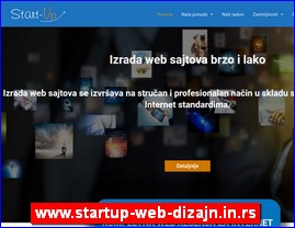 Start-Up, jeftina izrada web sajtova, registracija hostinga, registracija domena, logo, grafiki dizajn, Google oglaavanje, SEO optimizacija sajta, izrada online prodavnica, web shopovi, Novi Beograd, www.startup-web-dizajn.in.rs