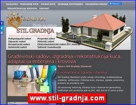 Građevinske firme, Srbija, www.stil-gradnja.com
