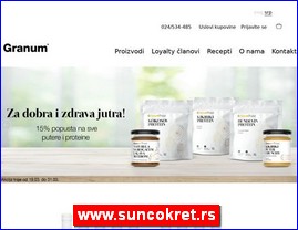 Zdrava hrana, ajevi, lekovito bilje, www.suncokret.rs