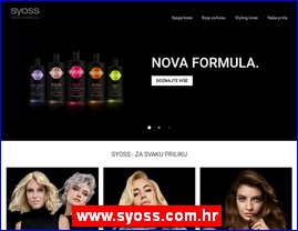 Frizeri, saloni lepote, kozmetiki saloni, www.syoss.com.hr