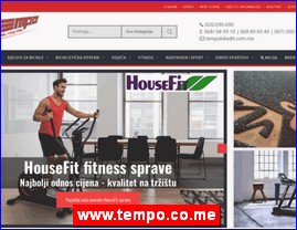 Fitnes, fitness centri, teretane, www.tempo.co.me