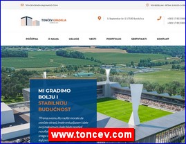 Građevinske firme, Srbija, www.toncev.com