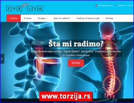 Ordinacije, lekari, bolnice, banje, Srbija, www.torzija.rs