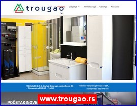 Sanitarije, vodooprema, www.trougao.rs
