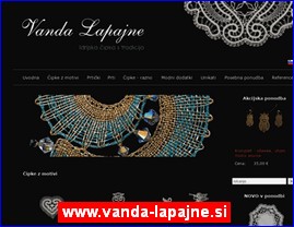 Posteljina, tekstil, www.vanda-lapajne.si