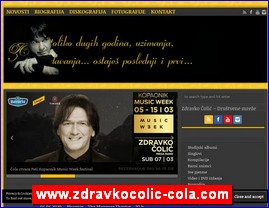 Muziari, bendovi, folk, pop, rok, www.zdravkocolic-cola.com