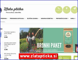 Zdrava hrana, ajevi, lekovito bilje, www.zlatapticka.si