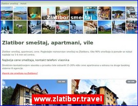 Hoteli, moteli, hosteli,  apartmani, smeštaj, www.zlatibor.travel