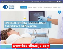 Ordinacije, lekari, bolnice, banje, Srbija, www.4dordinacija.com