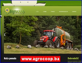 Poljoprivredne maine, mehanizacija, alati, www.agrocoop.ba