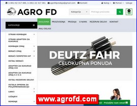Poljoprivredne maine, mehanizacija, alati, www.agrofd.com
