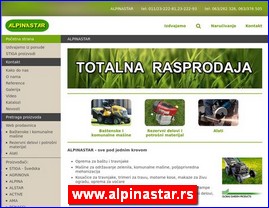 Poljoprivredne maine, mehanizacija, alati, www.alpinastar.rs